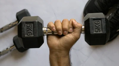 Melatih otot tangan
