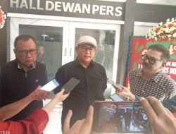 Zulmansyah Sekedang Ditunjuk sebagai Plt Ketua Umum PWI Pusat, Tugas Menyiapkan KLB