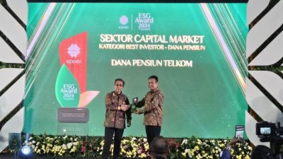 Dana Pensiun Telkom Raih Penghargaan ESG Award 2024