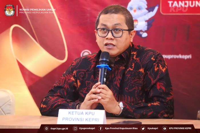 KPU Kepri Tunggu Arahan Pusat Setelah Putusan MK Soal Ambang Batas Pilkada 2024