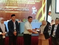 KPU Tetapkan Daftar Pemilih Sementara Pilkada 2024 Kabupaten Karimun, Meral Terbanyak