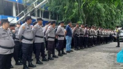 Polresta Barelang Turunkan 103 Personel untuk Amankan Pendaftaran Pasangan Calon Pilkada Kota Batam 2024