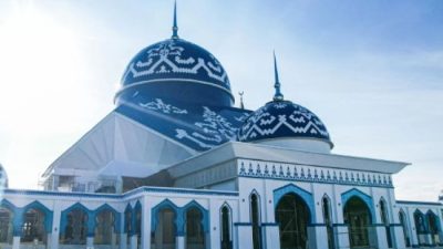Revitalisasi Masjid Agung Batam Menuju Akhir: Peresmian Direncanakan Pekan Depan