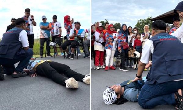 Batam Folding Bike dan Serenity Central City Gelar Edukasi Kesehatan di Gowes Kemerdekaan