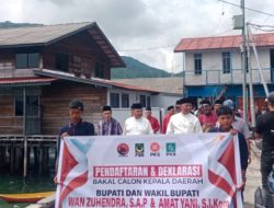 Paten WAY Resmi Daftar ke KPU Kepulauan Anambas, Siap Maju di Pilkada 2024