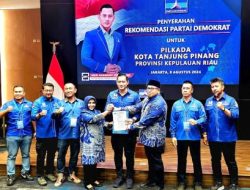 Demokrat Resmi Gabung Koalisi NasDem-PKS: Rahma-Rizha Hafiz Siap Hadapi Pilkada Tanjungpinang 2024