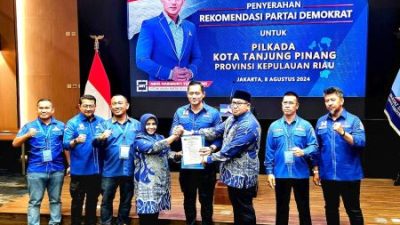 Demokrat Resmi Gabung Koalisi NasDem-PKS: Rahma-Rizha Hafiz Siap Hadapi Pilkada Tanjungpinang 2024