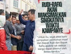 Hadapi Kampanye Singkat, Rudi-Rafiq Fokus pada Relawan dan Koordinator di Daerah