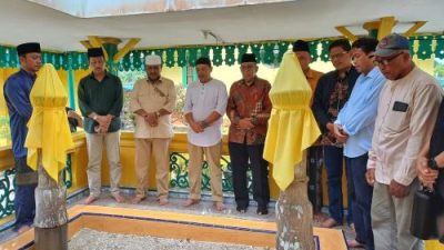 Ziarah ke Makam Sultan Mahmud Riayat Syah, HMR Jaga Warisan Leluhur di Daik Lingga