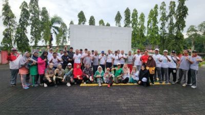 KJS P2TEL Riau Kepulauan Rayakan HUT ke-2 dengan Senam dan Pemeriksaan Kesehatan