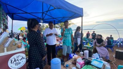 Ngopi Senja dengan PKL Tepilaut Tanjungpinang, Rafiq Janji Penataan Terpadu dan Peluang Kerja