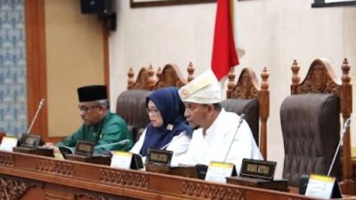 Rapat Paripurna DPRD Batam Setujui Pembentukan Pansus Ranperda Tata Tertib, Muhammad Mustofa Jadi Ketua