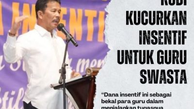 Sejak 2011 Beri Insentif, Rudi Pastikan Bantuan untuk Guru Swasta Tepat Sasaran dengan Aplikasi Baru