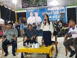 Pasangan Amsakar-Li Claudia Kunjungi Sei Beduk: Janji Perbaikan Infrastruktur dan Program Sosial