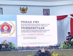 Ketum PWI Pusat Zulmansyah Sekedang Ingatkan Media Massa untuk Jaga Kebhinekaan dalam Pilkada 2024