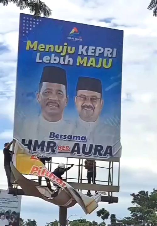 Tim Relawan Rudi-Rafiq Desak Pengrusakan Baliho Dibawa ke Ranah Hukum