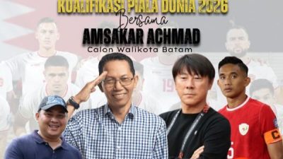 Cawako Amsakar Ajak Nobar Indonesia vs China, Jangan Terlena Garuda! Yuk Catat Lokasinya...