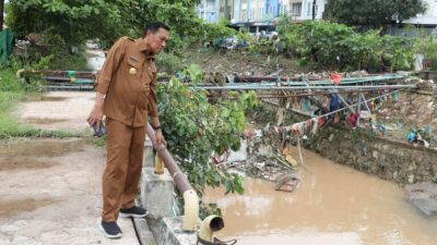 Pemko Batam Gerak Cepat Atasi Banjir, Gelar Gotong Royong di Titik Rawan