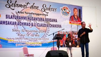 Silaturahmi Nusantara ASLI di Batam: Amsakar Achmad Paparkan Visi Kota Berkelanjutan dan Berbudaya