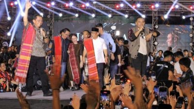 Tim Rudi – Rafiq Akan Lapor Bawaslu Terkait Dugaan Pelanggaran Kampanye di Engku Putri