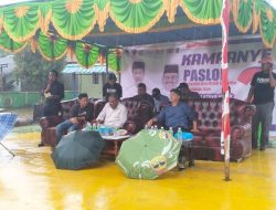 Diterpa Hujan, Warga Bintan Pesisir Tetap Solid Dukung Rudi-Rafiq untuk Kepri Berkemajuan