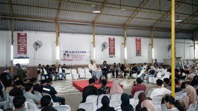Rudi-Rafiq Gelar Diskusi "Madilog" dengan Gen Z, Tekankan Peran Pemuda dalam Pembangunan Kepri