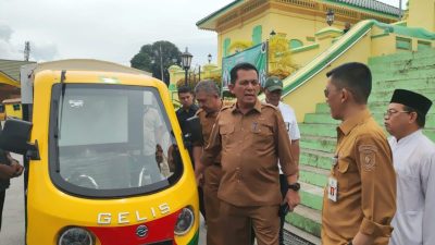 Dukung Kawasan Ramah Lingkungan, Pemprov Kepri Ganti Becak Motor di Pulau Penyengat dengan Kendaraan Listrik