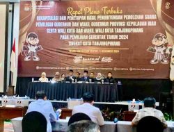 KPU Kepri Gelar Rapat Pleno Penetapan Gubernur di Tanjungpinang, Minggu 8 Desember 2024