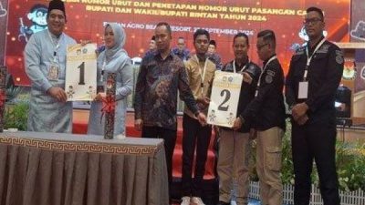 Rekapitulasi Pilkada Bintan Selesai: Roby-Deby Unggul Telak, Ansar-Nyanyang Dominasi Suara Gubernur Kepri