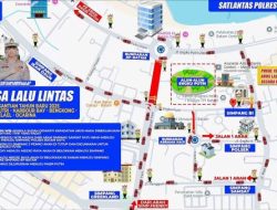 Sistem Buka Tutup dan Pengalihan Jalan Berlaku di Batam Selama Perayaan Malam Tahun Baru