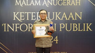 Telkom Sukses Raih Peringkat 2 BUMN “Informatif” di Anugerah Keterbukaan Informasi Publik 2024