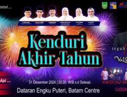 Wali Kota Batam Ajak Masyarakat Meriahkan Pesta Kenduri Akhir Tahun di Dataran Engku Putri