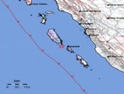 Gempa Dangkal Magnitudo 4,1 Dekat Pulau Sipora, Sumbar: Guncangan Terasa Hingga Kota Padang