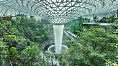 Jewel Changi Airport Catat Rekor Pengunjung 80 Juta pada 2024, Tertinggi Sejak Dibuka