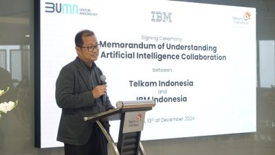 Perkuat AI di Indonesia, Telkom dan IBM Jalin Kemitraan Strategis untuk Inovasi Digital