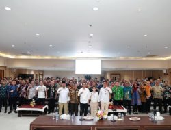 Amsakar Achmad dan Li Claudia Chandra Bersilaturahmi dengan Pejabat Pemko Batam