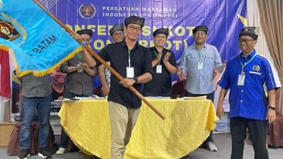 Jonkavi Jadi Ketua PWI Batam: “Anggota Harus Sejahtera!”