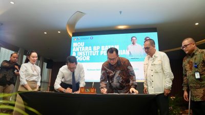 BP Batam–IPB Sepakat Kembangkan Roadmap Layanan Perizinan Modern