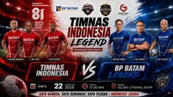 Ketika Legenda Timnas Kembali ke Lapangan Batam