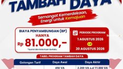 Sambut HUT RI, PLN Batam Buka Promo Tambah Daya Rp81 Ribu hingga 20 Agustus